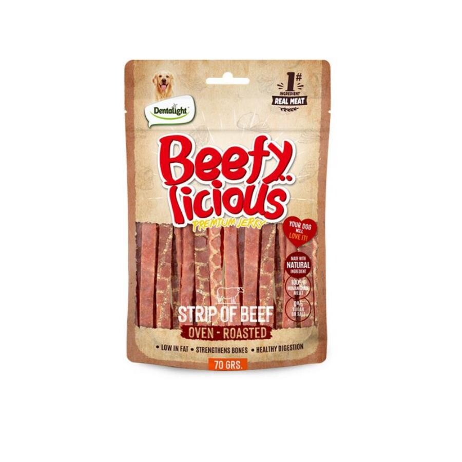 Dentalight Beefy Strip Sığır Etli Köpek Ödül Şeridi 70 GR | SRC: Barcode: 6942133313494